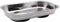 Toolland Vassoio portautensili magnetico, doppio, per contenere utensili, viti, trapani e chiodi, acciaio inossidabile, metallo