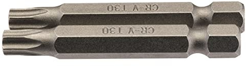 Draper TX-STAR Insert Bit, 1/4 Hex, 50mm Long, T30 (Pack of 2)