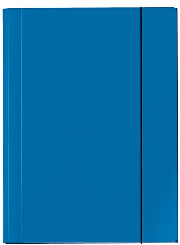 VELOFLEX 4442351 - Sammelmappe Velocolor, DIN A4, Eckspannermappe, Ordnungsmappe, Zeichenmappe, hellblau