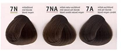 Goldwell Topchic Professionell Hair Colour, 7NA Mittel Natur Aschblond, 60 ml