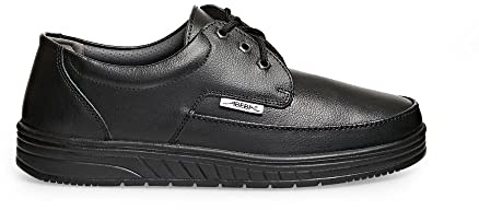 ABEBA 32610 AIR CUSHION ESD Schuh mit Lace, O2, SRA, Schwarz, Größe 38