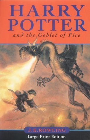Harry Potter And The Goblet Of Fire (Book 4) by J. K. Rowling (Large Print, 5 Aug 2002) Hardcover