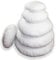 Merino BETTEN Premium Kissen rund 30cm – Weiches rundes Kopfkissen für erholsamen Schlaf – Bequemes Pillow als Bett & Couch-Kissen verwendbar – Rundkissen mit Kissenfüllung – Made in Germany