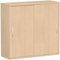 Gera Möbel Schranksystem Flex Schiebetürenschrank, Holzdekor, buche/buche, 120 x 42.5 x 118.2 cm