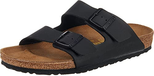 Birkenstock Arizona, Zoccoli Unisex – Adulto, Nero (Black), 44 (Stretto)