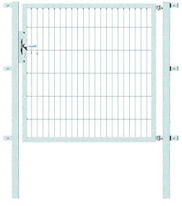 Alberts 647131 Einzeltor Flexo mit Zubehör | verschiedene Breiten und Höhen | feuerverzinkt | Breite 125 cm | Höhe 120 cm