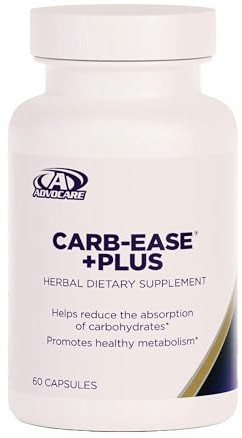 AdvoCare Carb-Ease Plus Carb Blocker Supplement, 60 Capsules