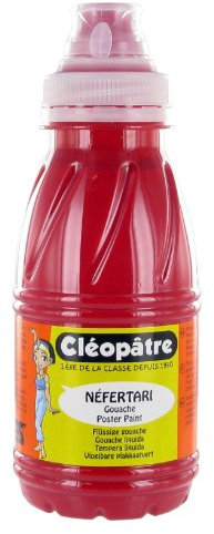 Cleopatre - PGN250-14 - Pintura guache Nefertari Premium - Frasco de 250 ml - Carmín
