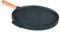 Tele Casa Shop PEDRAS - Padella Doppia Piastra Pietra Lavica Ceramicata per Grill e Crepes - Made in Italy (36 cm)
