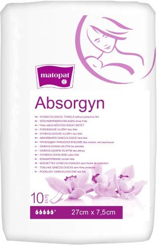 Absorgyn Wöchnerinnenvorlage ohne Folie - 27x7,5 cm - 06127345