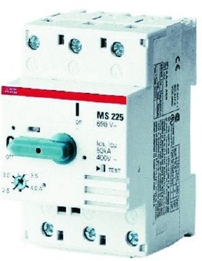 ABB MS225 1,00A INTERRUTTORE SALVAMOTORE