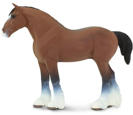 Safari s157805 Wings of The World Clydesdale Hengst Miniatur