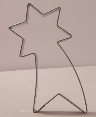 Emporte-pièce pour biscuits - étoile filante - inox - 11cm