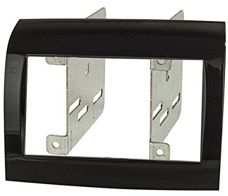 tomzz Audio 2414-077 Doppel DIN Radioblende kompatibel mit FIAT Ducato Peugeot Boxer Citroen Jumper Dodge Ram Promaster ab 2011 Piano Lack schwarz