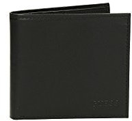 Guess Sm0204 Lea50 Brieftasche Herren Schwarz, Größe 4