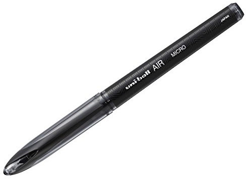 Faber-Castell uni-ball 145999 - Tintenroller, UNI-BALL AIR Micro, schwarz, 1 Stück