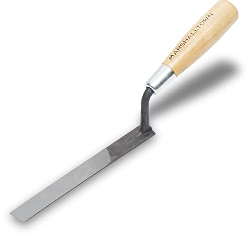 Marshalltown Tuck Pointer, 6 3/4 x 31/81.3 cm, Wood Handle, Forged High Carbon Steel, Made in USA, 510