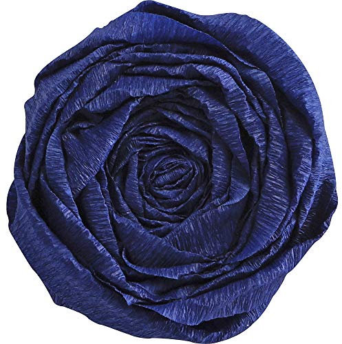Clairefontaine 901063C Packung mit 10 Bögen Krepppapier, 2 x 0,5m, ideal für Schulaktivitäten, 1 Pack, marineblau
