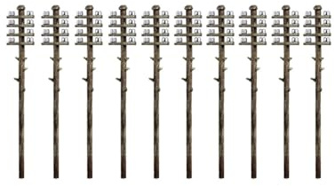 Ratio Telegraph Poles