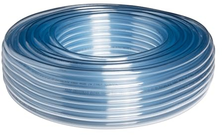 FITT CRISTALLO EXTRA Schlauch 10x14 mm 50 m, Zertifiziert für Wasser und Lebensmittelflüssigkeiten Nicht unter Druck, Alkoholgehalt Bis 50% Vol