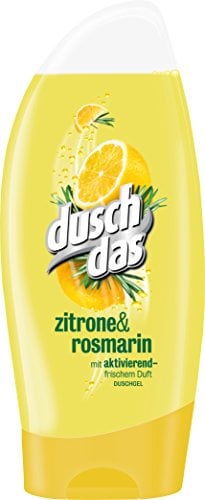 Duschdas Duschgel Zitrone & Rosmarin, 6er Pack (6x 250 ml)