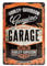Nostalgic-Art Targa Vintage Harley-Davidson Garage – Idea Regalo per Amanti di Moto, in Metallo, Design Retro per Decorazione, 20 x 30 cm