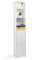 VonHaus Tall Bathroom Cabinet - Large White Storage Cupboard - Floor Standing Tallboy Unit w/ 6 Adjustable Height Shelves - Narrow Shaker Style Storage for Bathroom, Kitchen, Living Room & Hallway