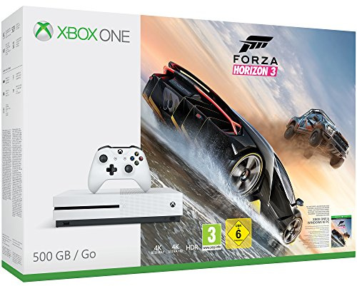Xbox One S 500GB Console - Forza Horizon 3 Bundle (Xbox One)