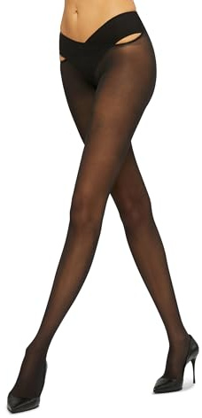 Wolford Individual 12 Stay-Hip For Women Black Large