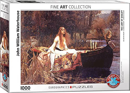 Puzzle Eurographics - John William Waterhouse: Waterhouse : The Lady of Shalott, 1888, 1.000 piese (6000-1133)