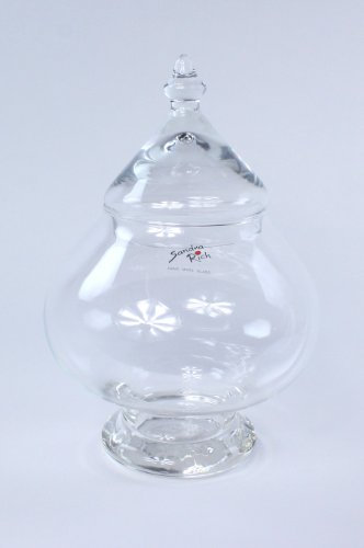 Sandra Rich Glasschale, Glas, transparent, 20 x 10 x 10 cm