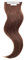 Tape In Extensions 50 cm Virgin Echthaar 10er Set Kastanienbraun