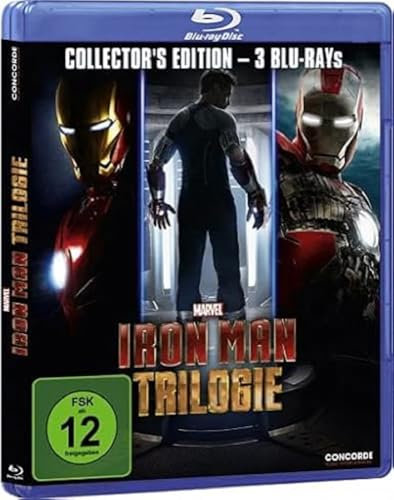 Iron Man 1-3 Complete Collection [Blu-ray]