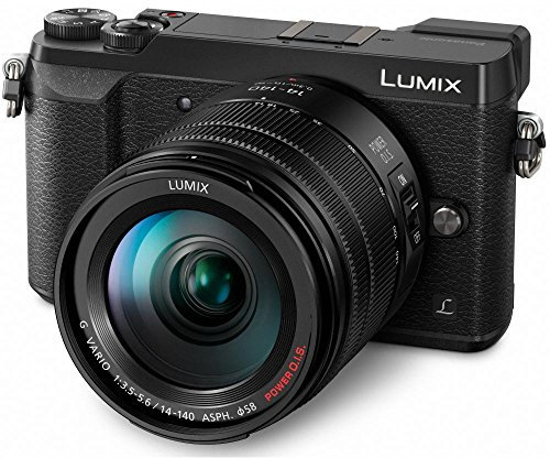 Panasonic LUMIX G DMC-GX80HEGK Systemkamera (16 Megapixel, Dual I.S. Bildstabilisator,Touchscreen, Sucher, 4K Foto und Video) mit Objektiv H-FS14140E schwarz