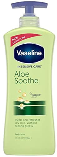 Vaseline Body Lotion, Aloe Fresh 20.3 OZ (Pack Of 3)