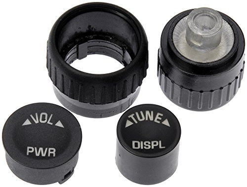 Dorman 76874 - Set di manopole per radio compatibili con modelli selezionati, 4 pezzi