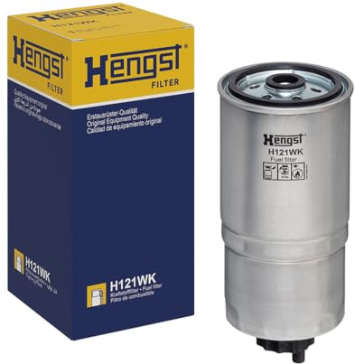HENGST - Kraftstofffilter H121WK - Hochwertiger Kraftstoff-Anschraubfilter für KFZ - Entfernt Staub und Schmutz aus Otto- oder Dieselmotoren - Schützt das Einspritzsystem