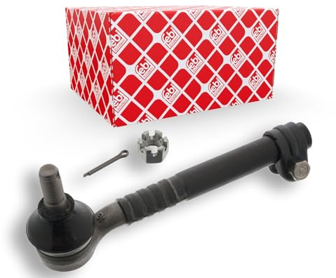 febi bilstein 43197 Spurstangenendstück mit Kronenmutter und Splint, 1 Stück