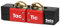 Sela SE 055 Tac Tic, Cajon Zubehör, “3in1” Multi-Percussion-Instrument (Kastagnetten, Schellen, Shaker), Made in Germany