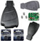 Mercedes Benz 3 touches clé plip télécommande de rechange W202 W203 W208 W210 W211 + 3 x mikrotaster Clés de Voiture Neuf