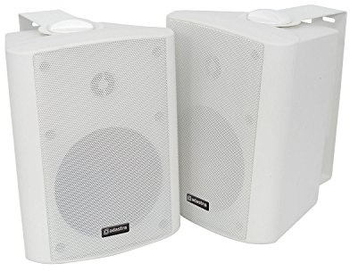 Adastra | High Quality Stereo Speakers Supplied In Pairs | 90W Max | White