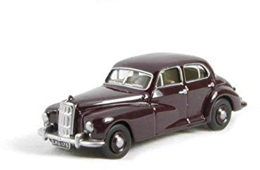 Oxford Diecast 1:76 Maroon Morris Six Collectable model 76MS001