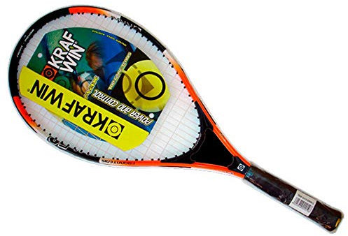 KRAFWIN Dra Raq.Front-Tenis Front-ALU 50 L4 Raqueta Frontenis y Racquetball, Adultos Unisex, Multicolor (Naranja/Negro)