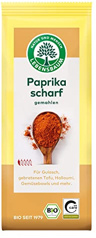 Lebensbaum Paprika Scharf, gemahlen, 50 g