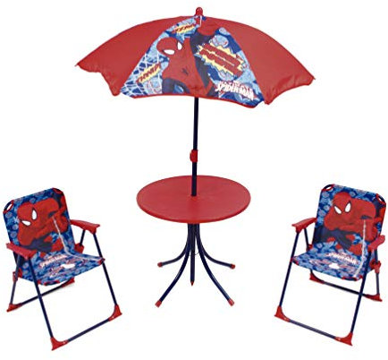 Arditex SM9463 Set camping con 4 piezas, diseño Spiderman
