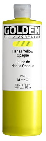 Golden : Fluid Acrylic Paint : 473ml (16oz) : Raw Sienna