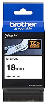 Brother P-touch STE141 - Schablonenband, 18 mm x 3 m, nicht-laminiert