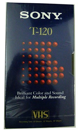 Sony ES t-120 dynamicron blanko VHS TAPE