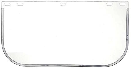Portwest Replacement Shield Plus Visor, Color: Clear, Size: 20X40CM, PW99CLR