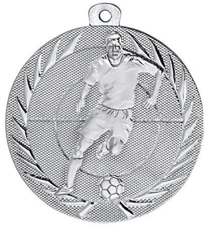 pokal-fabrik.de Medaille Fussball (Silber)